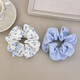 Su Chun Korean Oni Neues blaues Polka Dot College Haarring vielseitiger Pendler Feel