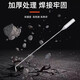 Fire hook self-stove hook extended charcoal hook barbecue firewood stove accessories fire stick fire stick rolling door tool 3913-51cm all iron fire hook