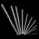 Hasdick emery twist drill bit jade jade glass beeswax punching needle grinding ceramic drill bit 1.5mm 10 pieces