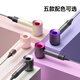 National 3C Certification丨4.5 billion negative ions for hair care Leafless high-speed hair dryer household silent high-power non-harming hair dryer constant temperature hair dryer quick-drying Huaqiangbei Purple-official top version丨4.5 billion hydrating negative ions constant temperature hair care 2025 new style丨top version 1 1 version 1.8 meters long cable gift box