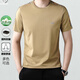 
FALAMONE high-end fashion brand summer short-sleeved T-shirt for men high-end ice silk half-sleeved men's top T-shirt Black DYHF-13067 L 170 [suitable for weight 120-135 Jin [Jin equals 0.5 kg]]