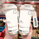 Heenoor niedlicher Geister-Thermometer hochpräziser Schüler Edelstahl tragbare neue Doppelkaffee-Kaffeemänner und Frauen Strohwasserbecher BXAB13795 Ghost Pulver + mit lanyard Keramik innerer Boden