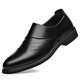 Frühlings- und Herbst neues Produkt Softes Leder Innere hochwertige Business Offizielle Freizeitlederschuhe Herrensicherheitsprofi Baita Atmungsaktiven Herrenlederschuhen Schwarze Single-Schuhe 6189 42