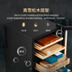 Bacchus cigar cabinet with humidity control constant temperature and humidity humidifier mini small household solid wood cedar wood alcohol maintenance naked maintenance red wine cigar maintenance energy-saving silent air cooling 5th generation constant humidity system + double side lights (2 naked maintenance + 2 box maintenance) 70L