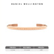 Daniel Wellington dw bracelet for women, classic rose gold small open bracelet for couples, birthday gift for girlfriend DW003