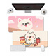 Original cute mouse pad for girls anime, super large thickened lock edge desktop pad, dormitory office home custom table pad 16759 three lambs 1000x500mm x 2mm