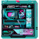 ASUS ROG Hatsune Miku co-branded family bucket 9800X3D 9950X3D/RTX5080 Night God host desktop computer game live broadcast Ai video editing rendering assembly complete machine configuration 1 7800X3D + ASUS 5060TI