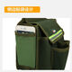 Xianang multi-functional extra large electrician carpentry cross-body tool bag waist bag canvas anti-fading nail bag wallpaper sticker tool bag comes with multi-functional double-layer nail bag length 30*width 19*height 28