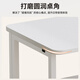 Zhaishida computer desk folding table home desk office desk movable bedside table study table gaming table DNZ-20 integrated folding storage 100*50cm