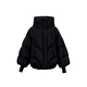 VEROMODA down jacket women's season new 90 white duck down loose hooded bread jacket 325423030 black S