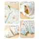 Magmeng sleeping bag baby constant temperature pure cotton warm ginger autumn and winter split-leg style children's baby anti-kicking quilt sleeping bag pajamas thickened quilted