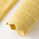 
InMAN (INMAN) Fashion Simple Three-dimensional Crochet Knitted Cardigan for Women 2025 Autumn Elegant Versatile Retro Sweater Jacket Yellow L