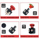 Emergency stop button Heli Zhongli emergency stop button switch DC emergency stop on and off power off electric four-wheel forklift universal 125A250A 125A-bilateral wiring (1 pack)