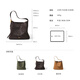 Ximuting Jingye small bucket bag new style women's design small tote bag crossbody shoulder bag light luxury women's bag ebony color