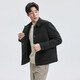 Septwolves Jacket Men's Autumn and Winter Short Lapel Woolen Jacket Commuting Casual Warm, Soft and Comfortable Men's Top