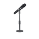 Aoyanlai microphone stand microphone cantilever floor tripod metal telescopic portable mobile phone live broadcast stage karaoke stand black (floor-standing 1.65 meter disc cantilever)