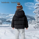 Balabala children's clothing children's down jacket baby girls boys 2025 winter thickened warm coat tops baby bread clothes