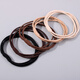 Jian Yingshu high elastic four-strand hair ties 20 pieces high elastic rubber band high ponytail headband hair tie leather case