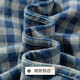 Rich 100% cotton double-sided brushed autumn men's shirt men's long-sleeved warm plaid soft waxy skin-friendly men's shirt