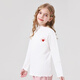 Yiershuang girls' long-sleeved shirts in autumn and winter for middle-aged and older children, fashionable and versatile basic bottoming shirts, long-sleeved T-shirts