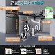 Midea Wanxiang X6S Max dishwasher built-in 18 sets of seven-star sterilization, four-star disinfection, one-touch washing and drying, steam disinfection, UV sterilization 105, hot air drying, 20% national subsidy, free door-to-door measurement