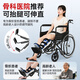 Kefu Orthopedics manual wheelchair for the elderly and young people with fractures can lift the legs and straighten the leg rests foldable SYIV100-HY9113