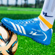 Double star football shoes for men, teenagers, middle school students, adults and children, tf nail-breaking sports competition special training, sky blue 38