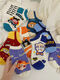 Jingxin wählt modische Sommer-Frauensocken dünne japanische Student mit niedrigem koreanischem flachen Mundboot-Boat-Socken Cartoon Animation leicht zu passen koreanische Version 13794 Paare, gleich groß