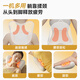 Tunvole waist massager connected to Mijia APP back massager car cushion shoulder neck lumbar spine muscle protector calf office birthday New Year gift for men and women annual meeting gifts
