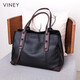 Viney cowhide bag women's bag large capacity tote bag light luxury shoulder bag birthday gift high-end for girlfriend and wife