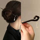 Nianfu wood hairpin, new Chinese style Qixi Festival hairpin, lily of the valley step, tassel hairpin, Mid-Autumn Festival gift for girls, Yunge Yushui gift box