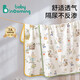 Babyincoming baby diaper pad washable pure cotton type A waterproof breathable baby diaper pad aunt menstrual care pad mattress 2 pieces of changing pack Pumpkin Manor-Violin Concert 80x100cm (recommended size)