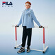 FILA FILA Children's Jacket Two-piece Set for Boys 2025 Winter Big Children's Fleece Top