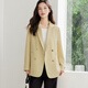 Handu Yishe Lapel Suit Women's Spring and Autumn 2025 Simple Fashion Temperament Straight Casual Commuting Versatile Long Sleeve Suit
