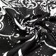 Shiganu's new product skull print retro square scarf men's headscarf hiphop motorcycle riding facial scarf scarf scalp black