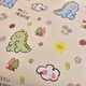 New milk velvet children's kindergarten quilt quilt cover winter warm plus velvet children's quilt cartoon cute quilt cover dinosaur baby soft and comfortable 120x150cm single quilt cover