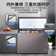 Haier Cryogenic Series + Air Circulation Series 300/308/369/429/519/629L Household Commercial Single Temperature Freezer Cryogenic Anti-Frost Antibacterial Large Capacity Full Freezer 308L -35 Cryogenic Frost Gray | Digital Display Temperature Control | Frost Reduction and Antibacterial
