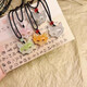 Mohen Fox Face New Chinese Style Fox Braided Pendant Necklace New National Style Design Necklace Jewelry White-Fox Face