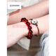 Yingshu Wenwan Natural 7A Collection Grade Burmese Water Purified Blood Amber Bracelet Women's Bracelet Men's Jewelry Grade Approximately 8mm
