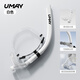 UMAY Youmei swimming snorkel special training freestyle breathing tube children's underwater snorkeling respirator white + nose clip earplugs training special easy breathing