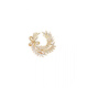 SNQP Sui Sui Ping An Wheat Ear Brooch Women's 2024 New Exquisite Cardigan Versatile Decorative Temperament Corsage Pin Crescent Wheat Ear Brooch