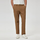 Scofield [Taille élastique cachée] Scofield Men's 25 ans Été Nouveau pantalon simple à patte droite mince simple