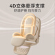 KEDT baby stroller can sit and lie down, lightweight folding newborn stroller with high view, two-way stroller for 0-3 years old, champagne gold supreme version + sun protection curtain