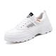 Hongxinger Duckling Erkeke 2025 Autumn Nuevas zapatillas casuales zapatos para hombres zapatos zapatos blancos zapatos de papá hy1289 en blanco y negro capa 44
