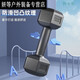 Dumbbell men's home fitness student hexagonal 25kg rubber-coated arm training female 10 fitness equipment small dumbbell 5KG 1KG single