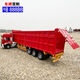 Truck model heavy truck 1 50 heavy duty simulation alloy car large truck dump truck transport truck children's toys medium dump truck red 23 cm