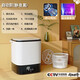Xiaomi ecological chain mini washing machine laundry cup underwear small portable sock washing machine fully automatic small trend fully automatic - black automatic water inlet and outlet blue light removal