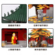 Wange Architecture Series Small Grain Structure Building Blocage Modèle Jouet Ornements adultes pour Songshan Shaolin Temple, Zhengzhou, Henan 6227 Temple Shaolin (1526pcs)