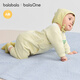 Bala Bala One baby jumpsuit baby pajamas crawl clothes 2025 new skin-friendly soft and cute yellow tone 00333 73cm