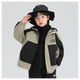 Zuoxi Children's Charge Coat Boys Autumn Clothing 2025 Nuevos niños Big Big Children's Outdoor Clother Top caki 140